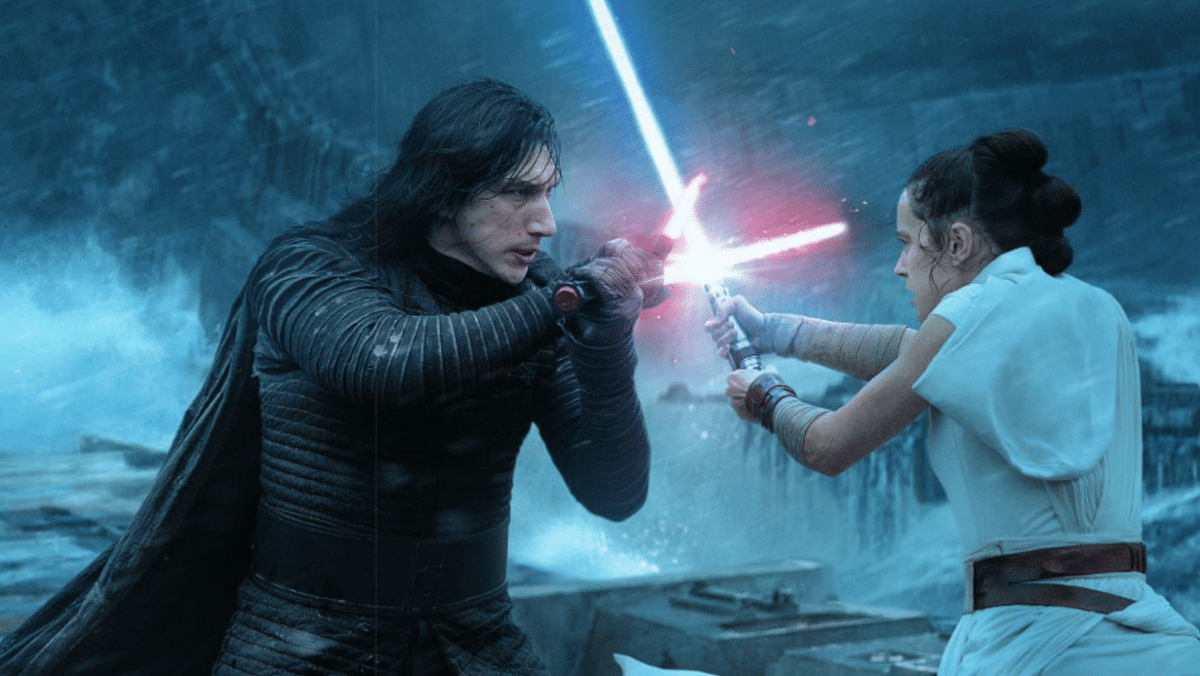 Rise of SKywalker rey and kylo