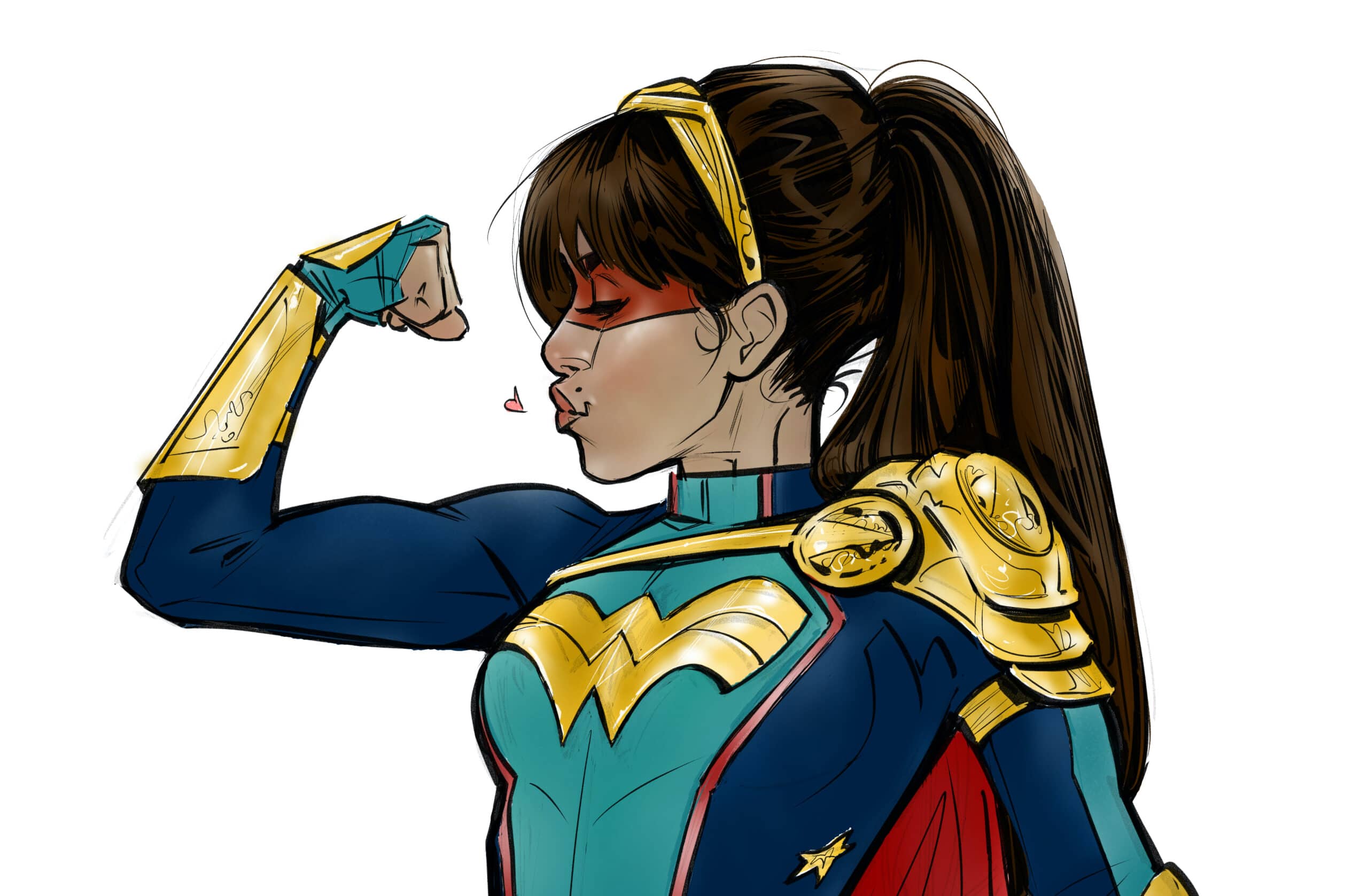 Yara Flor as Wonder Girl