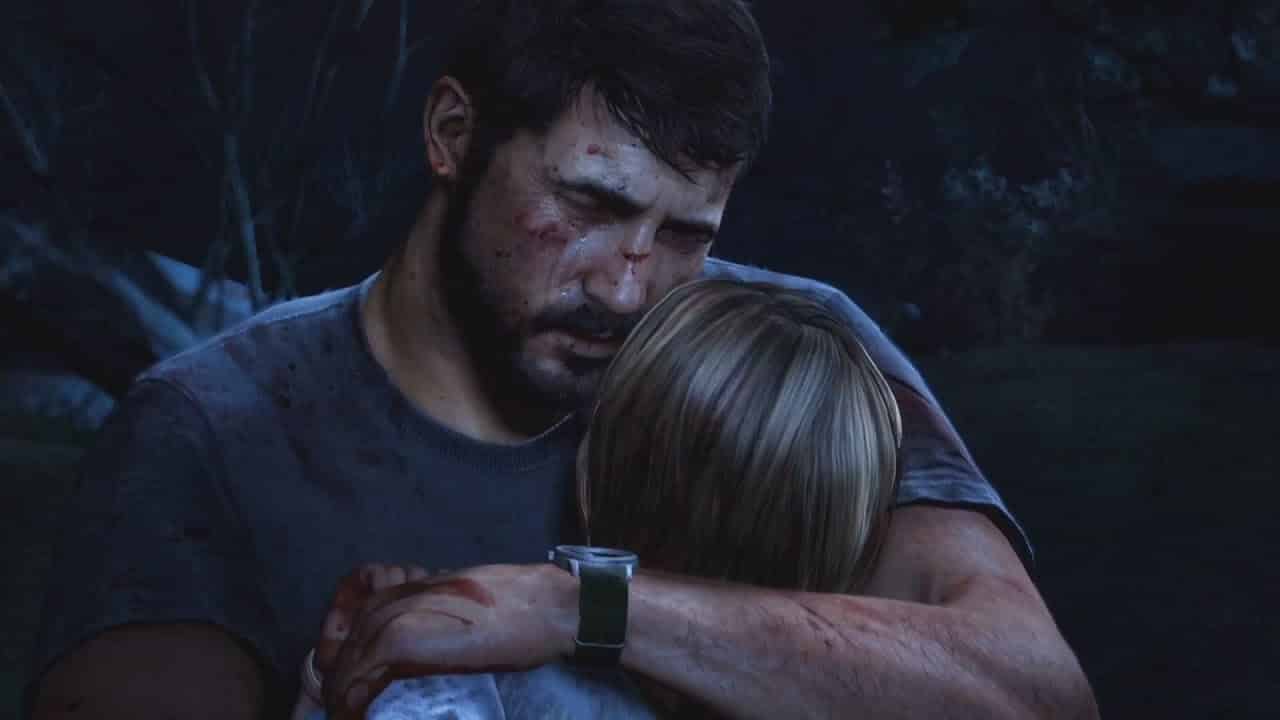 Joel Holds Sarah