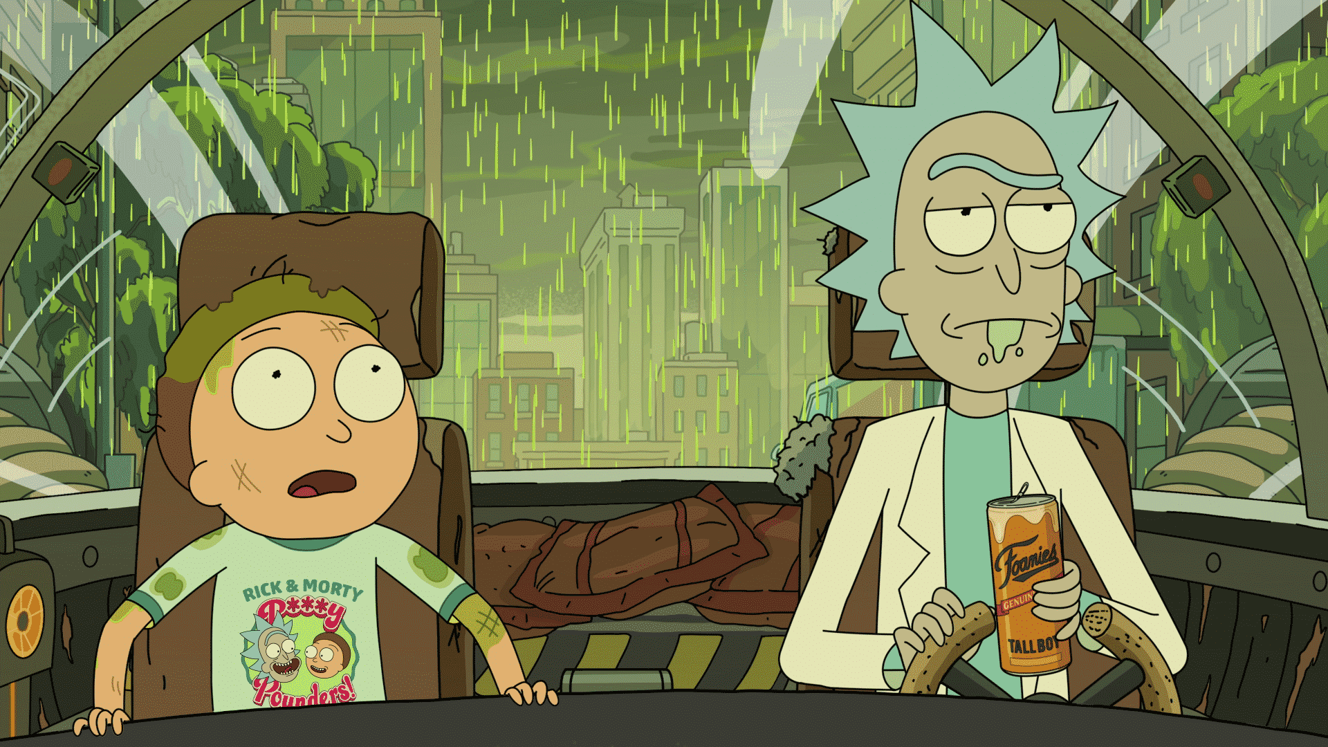 Justin Roiland in Rick and Morty