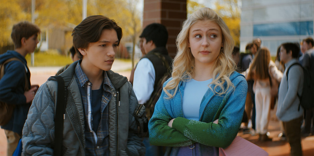 Teo Briones and Alyvia Alyn Lind in Chucky Season 1 Episode 2