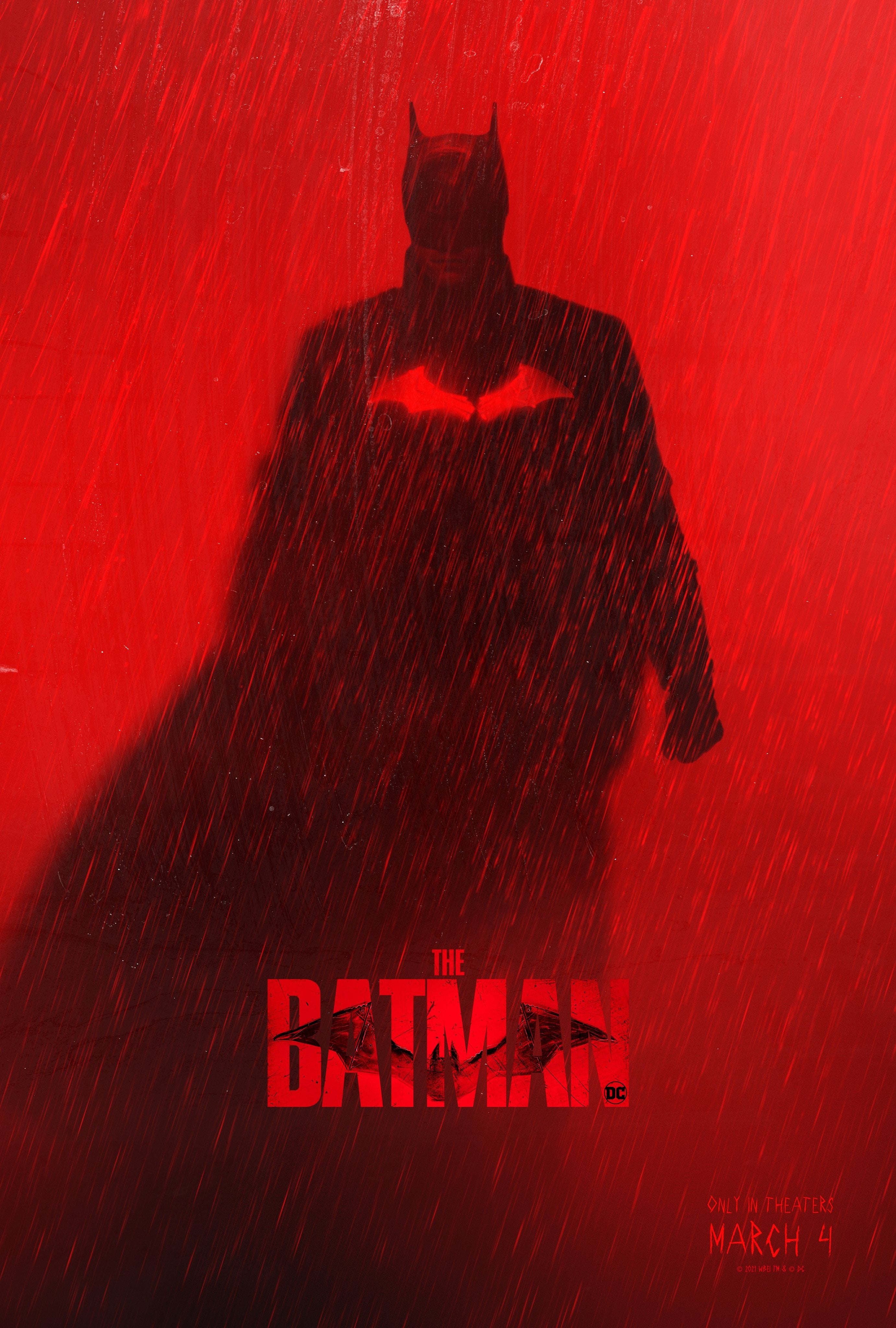 The Batman poster released ahead of DC FanDome 2021