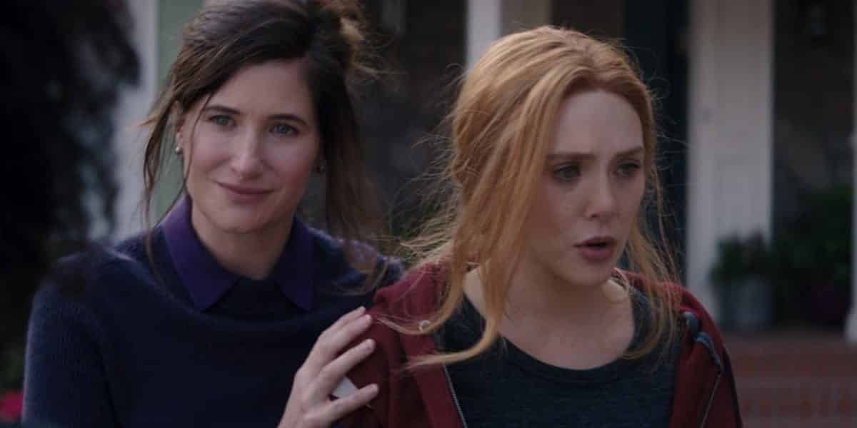 Kathryn Hahn and Elizabeth Olsen in WandaVision