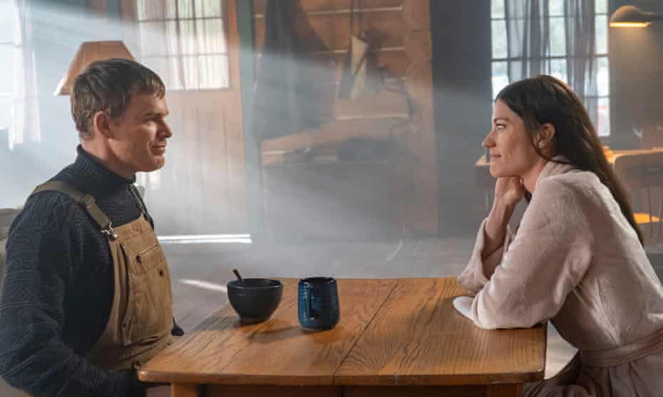 Michael C. Hall and Jennifer Carpenter in Dexter: New Blood Episode 1