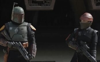 Temuera Morrison and Ming-Na Wen in The Book of Boba Fett Chapter 3