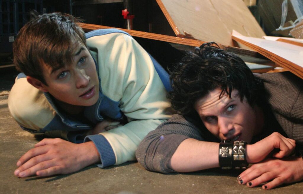 Ryan Merriman and Kris Lemche in James Wong's Final Destination 3