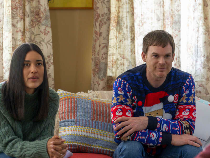 Julia Jones and Michael C. Hall in Dexter New Blood Episode 9