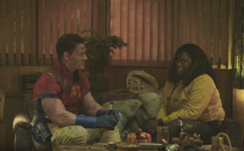 John Cena and Danielle Brooks in James Gunn's HBO Max series, Peacemaker, Season 1 Episode 5