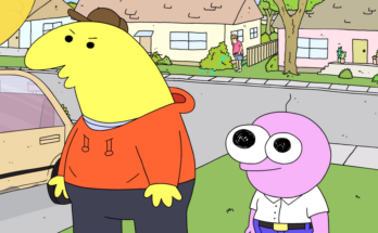 Zach Hadel and Michael Cusack in Adult Swim's Smiling Friends