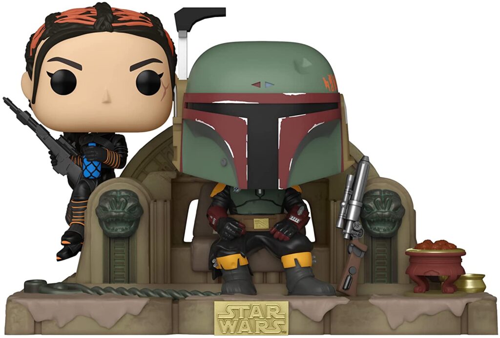 Fennec Shand and Boba Fett Funko Pop