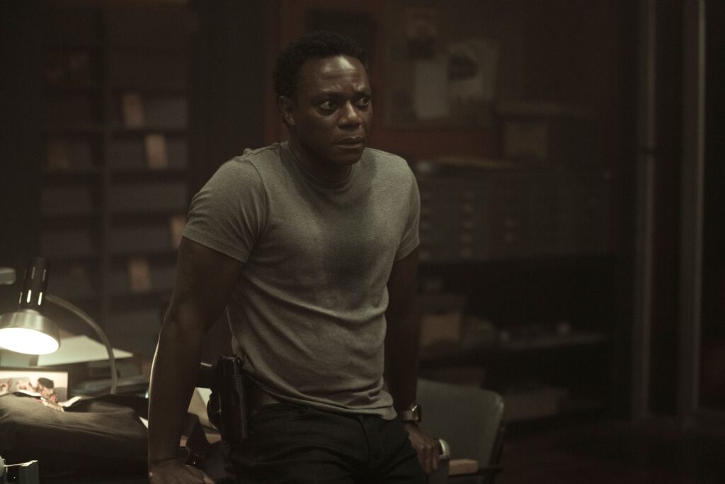 Chukwudi Iwuji in James Gunn's HBO Max superhero series, Peacemaker, Season 1 Episode 6