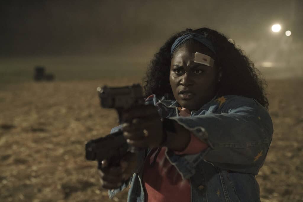 Danielle Brooks in James Gunn's HBO Max action comedy-drama superhero series, Peacemaker Season 1 Episode 8