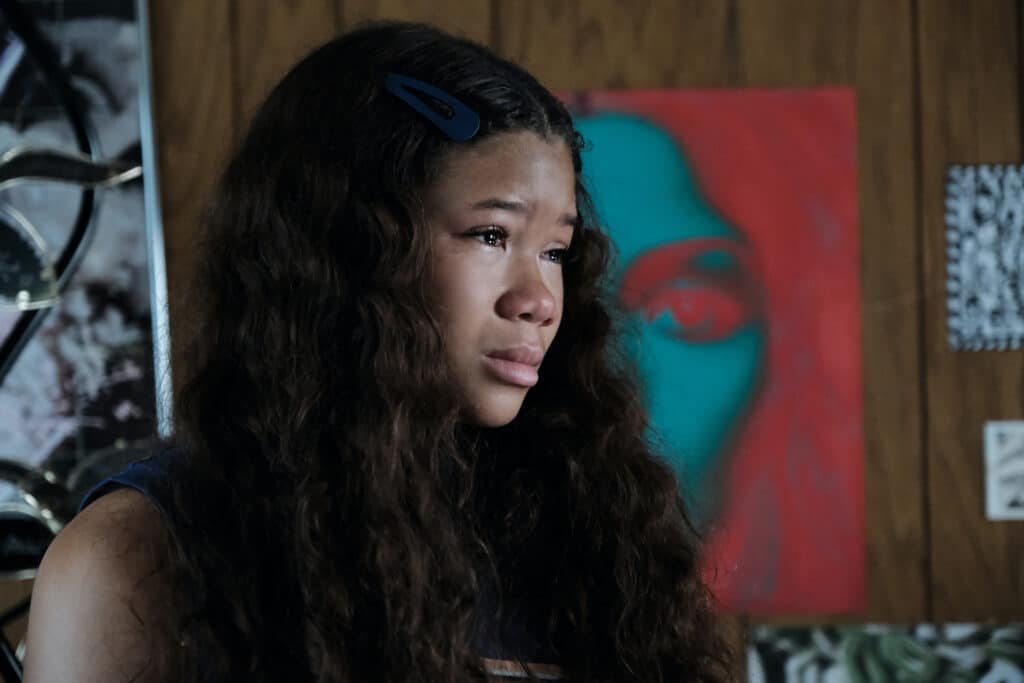 Storm Reid in Sam Levinson's HBO teen drama series, Euphoria Season 2 Episode 5