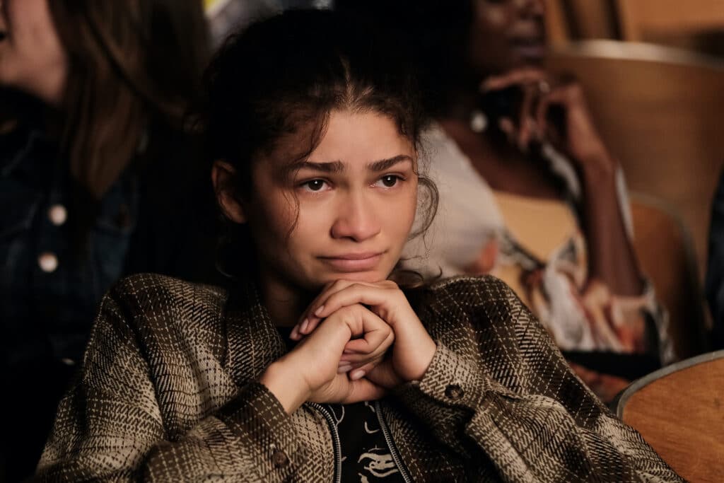 Zendaya in Sam Levinson's HBO teen drama series, Euphoria, Season 2 Episode 8