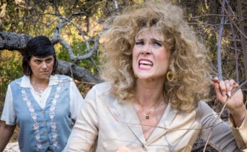 Rebekka Johnson and Kate Nash in their SXSW thriller short film, Wild Bitch