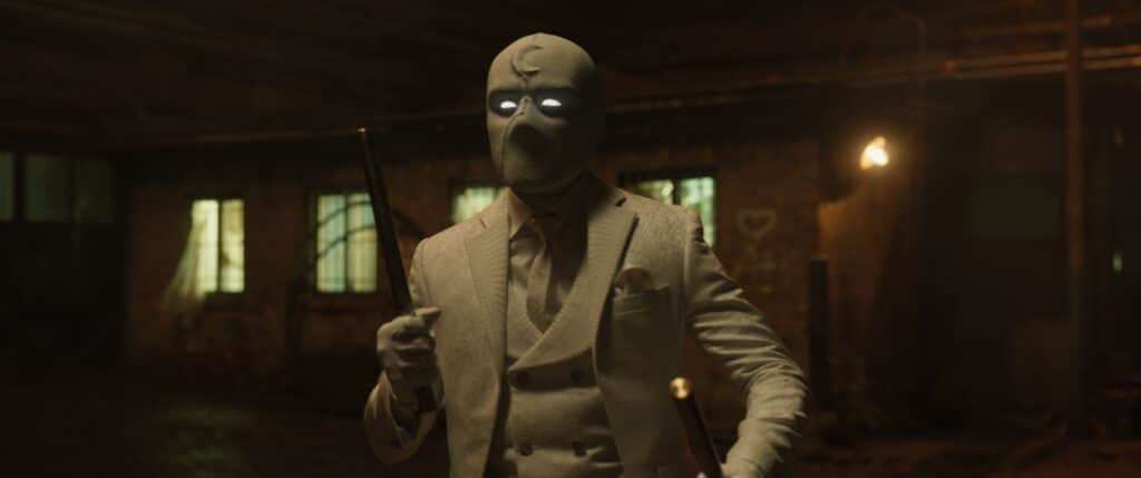 Oscar Isaac in Marvel Studios' Moon Knight