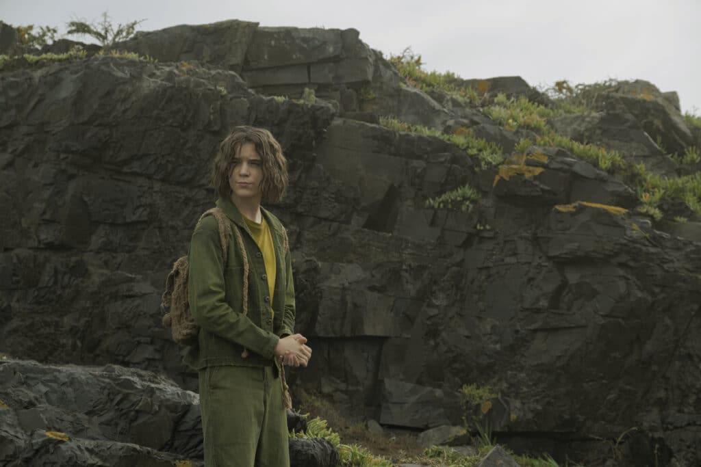 Winta McGrath in Aaron Guzikowski's HBO Max science-fiction drama series, Raised by Wolves, Season 2 Episode 7