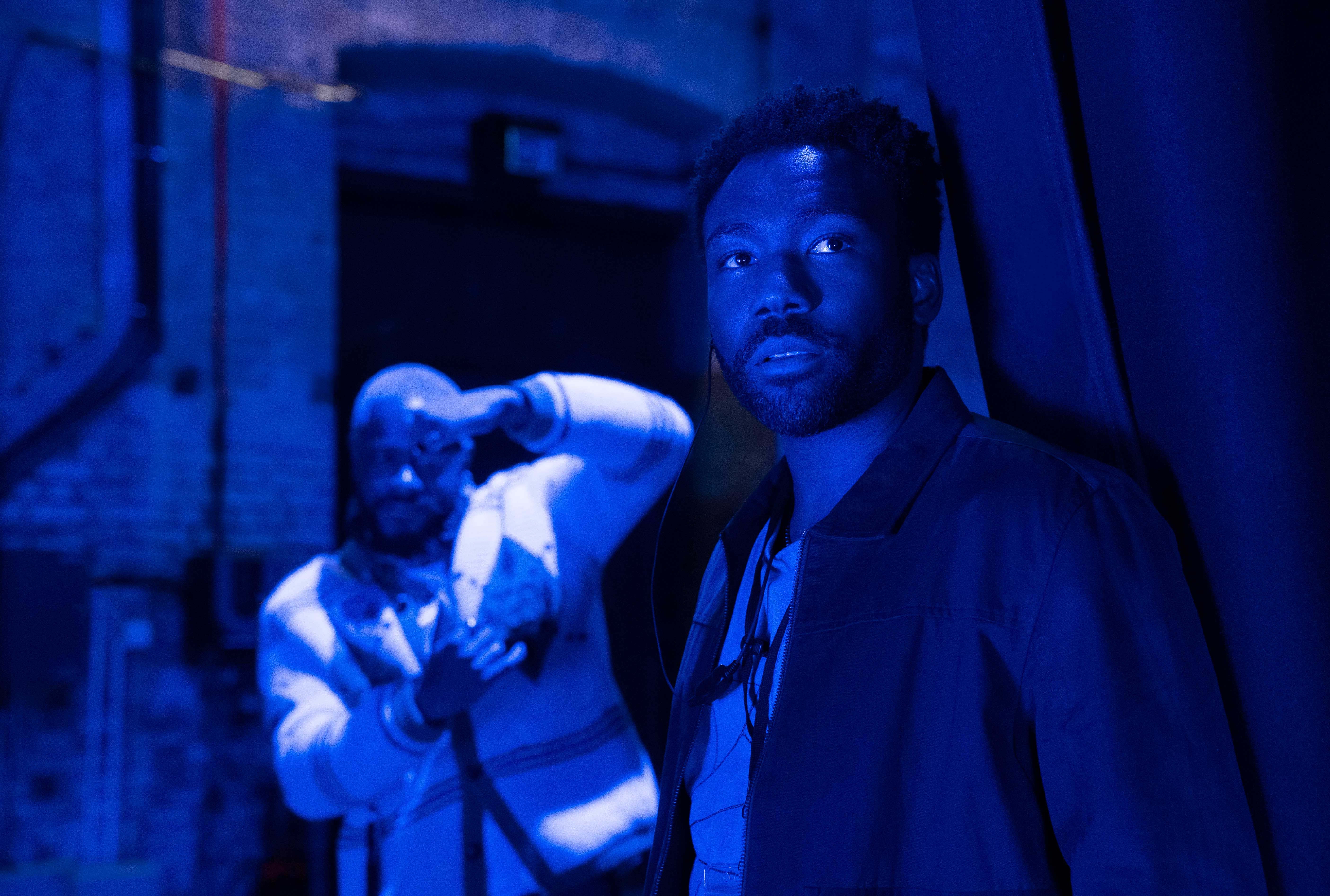 LaKeith Stanfield and Donald Glover in Donald Glover's FX surreal comedy-drama series, Atlanta, Season 3 Episode 5
