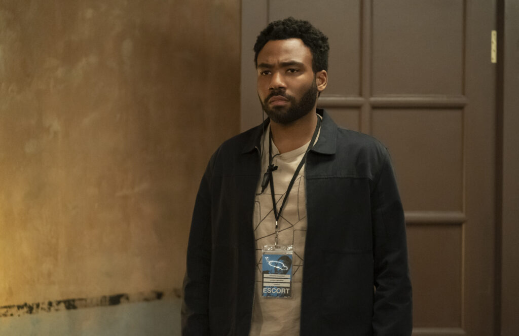 Donald Glover in Donald Glover's FX surreal comedy-drama series, Atlanta, Season 3 Episode 5