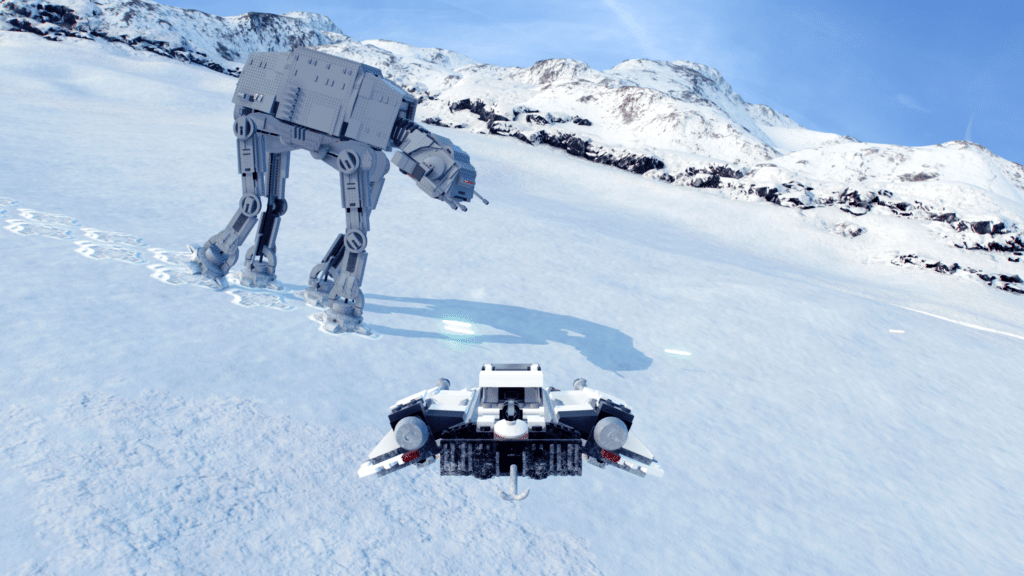 The Battle of Hoth in LEGO Star Wars The Skywalker Saga