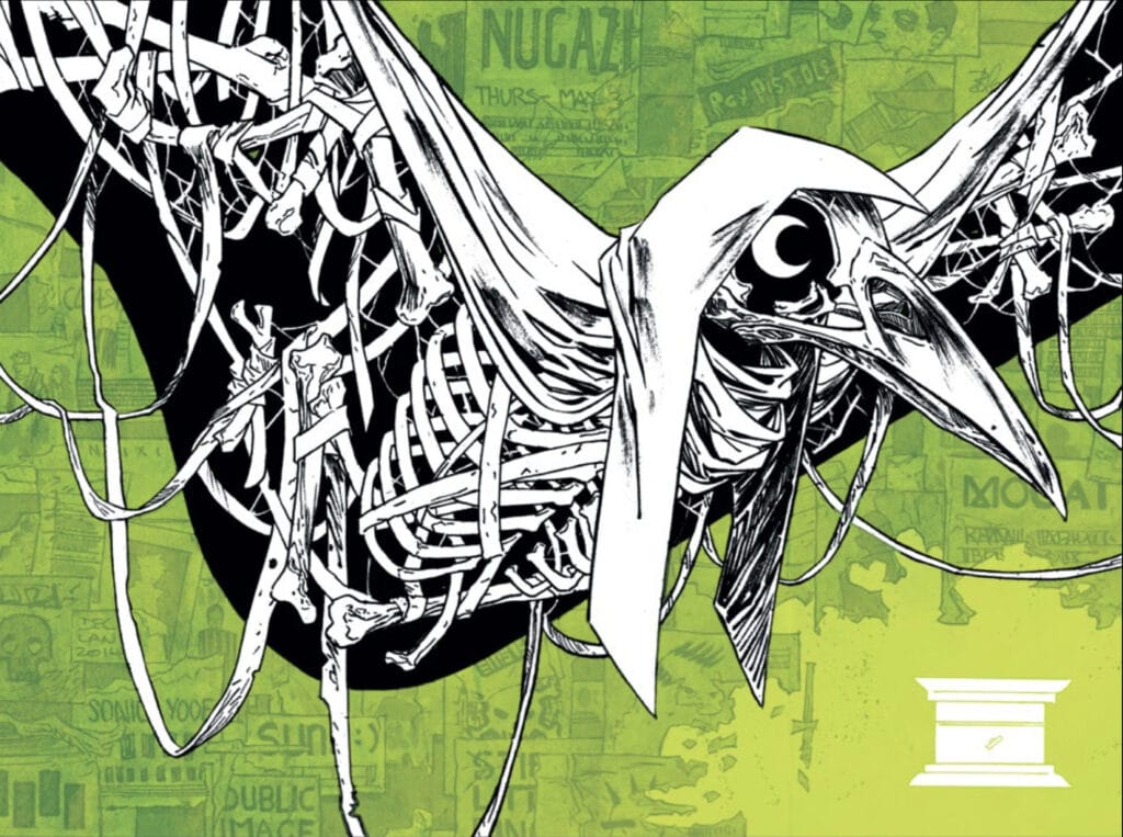 Moon knight volume 7 issue #3 cover art