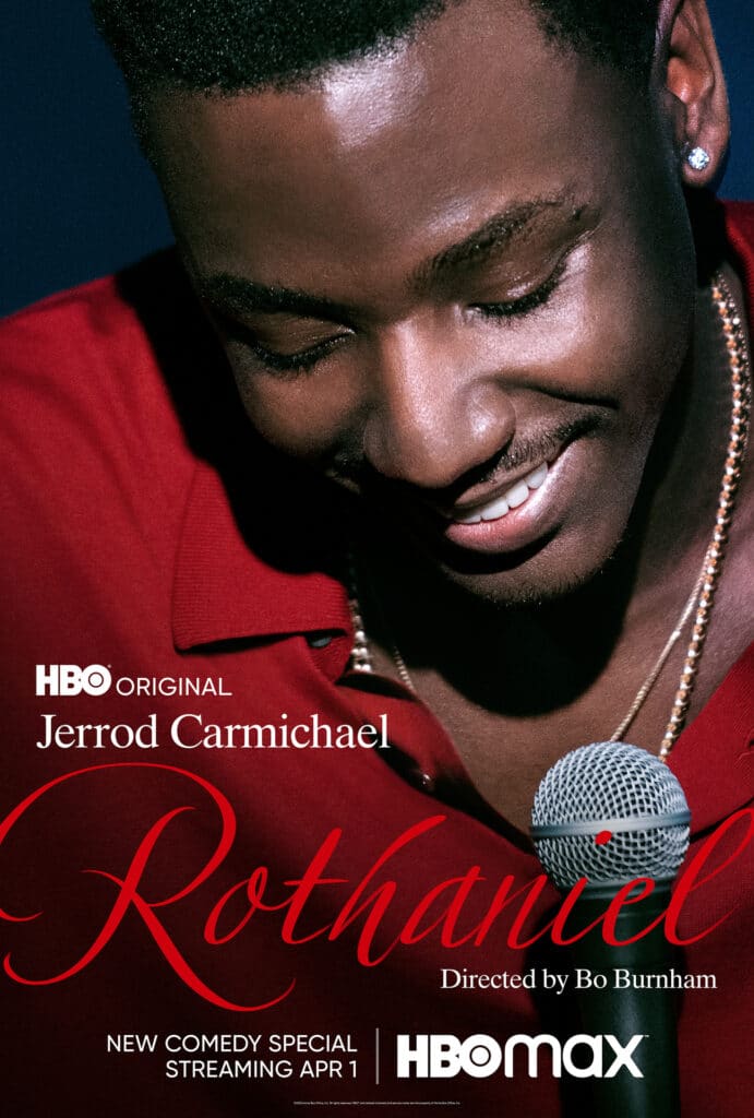 Jerrod Carmichael in Jerrod Carmichael's HBO stand-up comedy special, Rothaniel