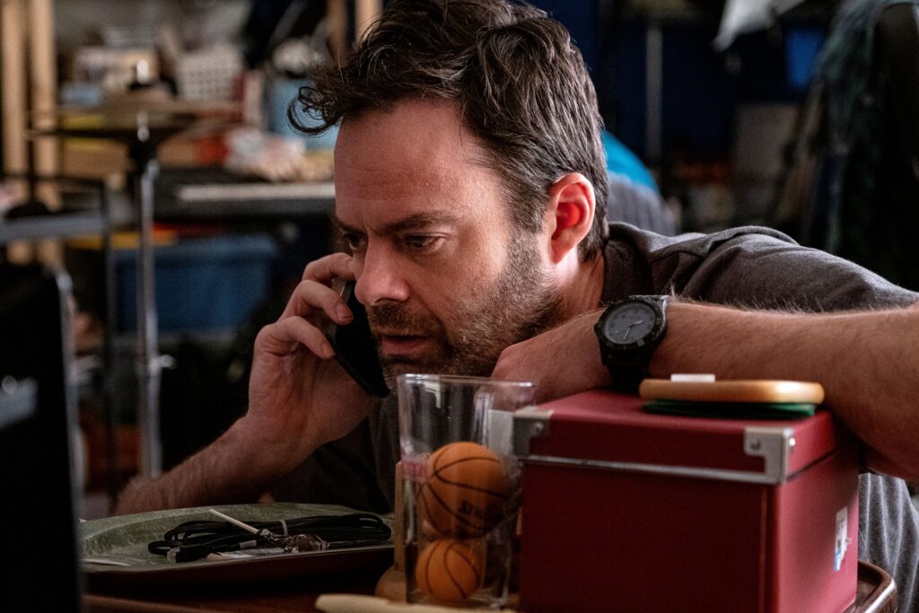 Bill Hader in Alec Berg and Bill Hader in HBO's dark comedy crime drama series, Barry Season 3 Episode 6