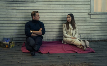Billy Magnussen and Cristin Milioti in Alissa Nutting, Dean Bakopoulos, Patrick Somerville, and Christina Lee's HBO Max dark comedy series, Made for Love, Season 2 Episode 5