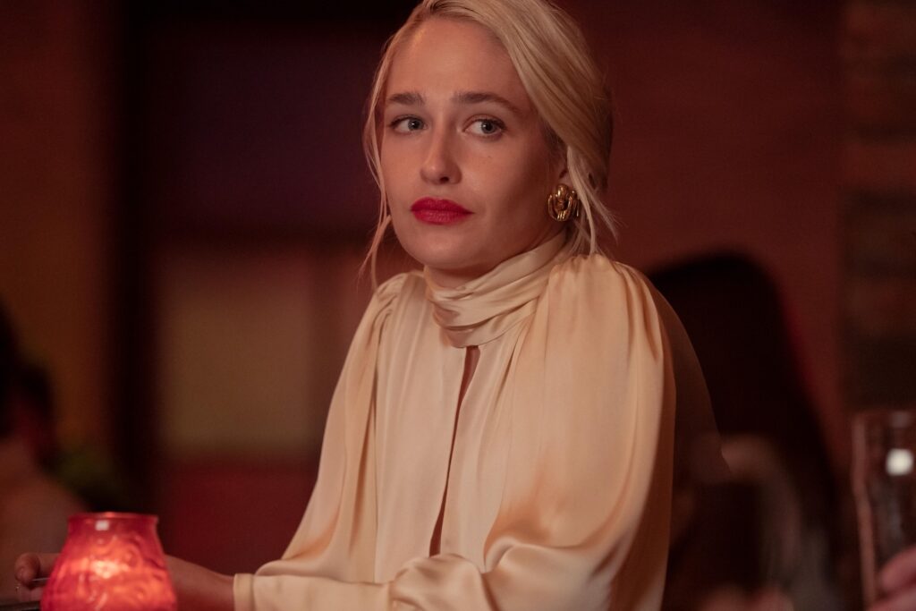 Jemima Kirke in Hulu's romantic drama adaptation television series, Conversations with Friends Episode 1