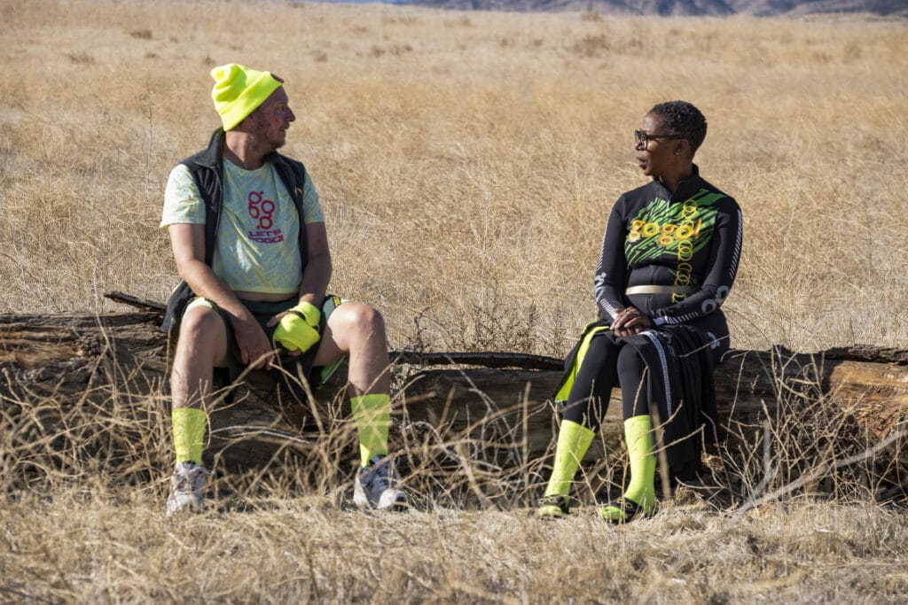 Dan Bakkedahl and Noma Dumezweni in Alissa Nutting, Dean Bakopoulos, Patrick Somerville, and Christina Lee's HBO Max dark comedy series, Made for Love, Season 2 Episode 3