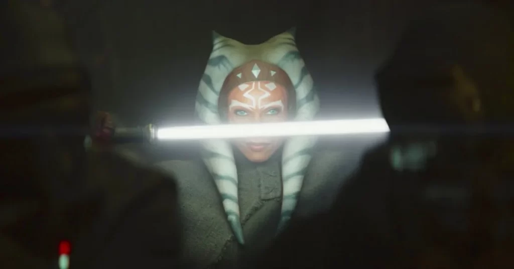 Ahsoka Tano in THE MANDALORIAN, exclusively on Disney+.