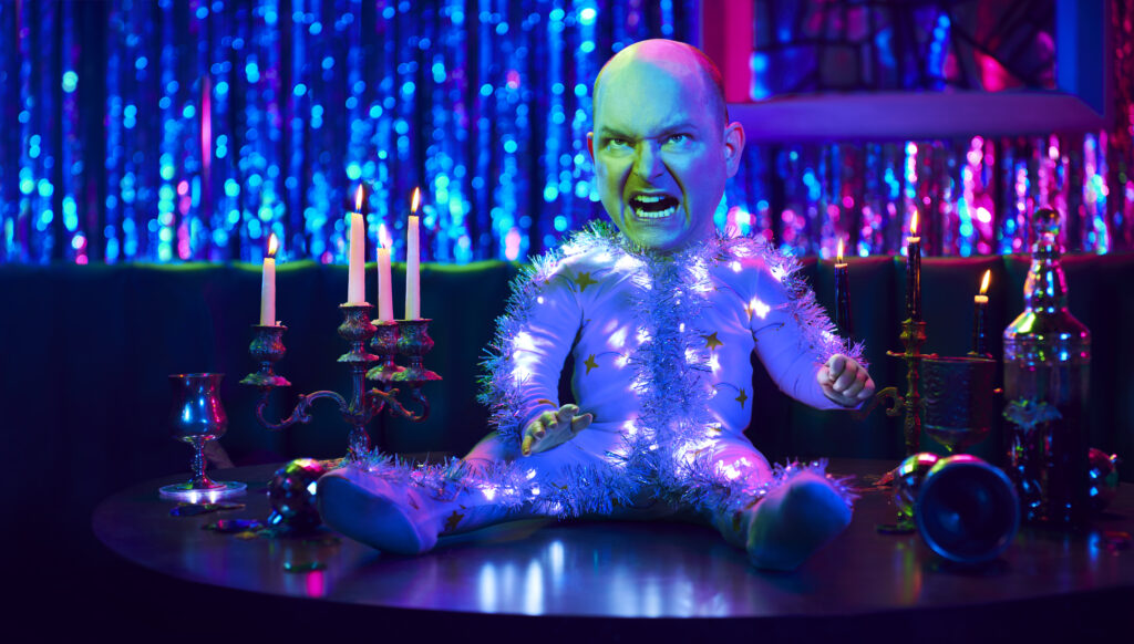 Mark Proksch in a gallery image for Jemaine Clement's hit FX comedy-horror fantasy mockumentary series, What We Do in the Shadows Season 4
