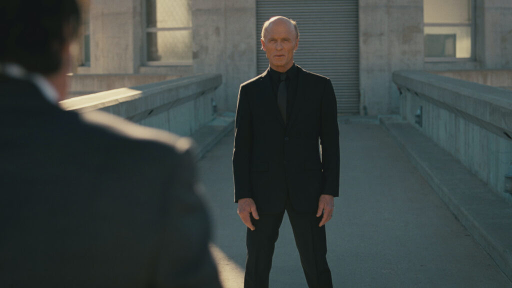 Ed Harris in Jonathan Nolan and Lisa Joy's hit HBO dystopian science-fiction drama series, Westworld, Season 4 Episode 1