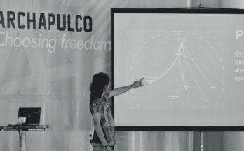 A presentation at Anarchapulco in HBO's The Anarchists Episode 2, a documentary falsely defining anarchy and anarchism