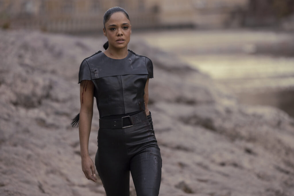 Tessa Thompson in Jonathan Nolan and Lisa Joy's hit HBO dystopian science-fiction drama series, Westworld Season 4 Episode 8