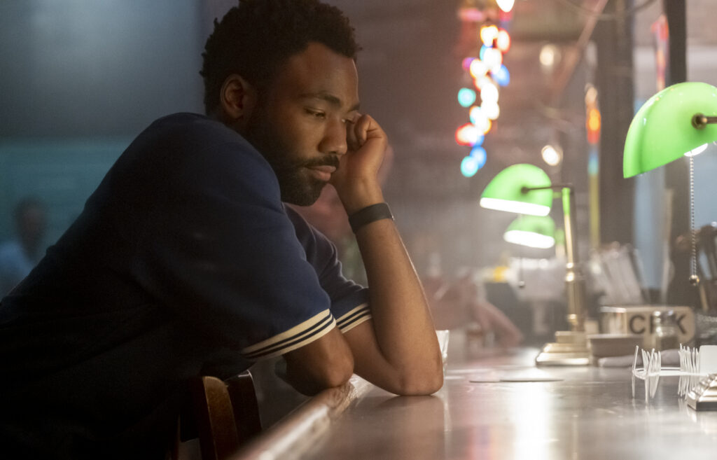 Donald Glover in Donald Glover's FX surreal comedy-drama series, Atlanta, Season 4 Episode 2