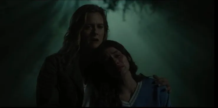 Alicia Silverstone and Olivia Rouyre in Ryan Murphy and Brad Falchuk's FX on Hulu horror-drama anthology series, American Horror Stories Season 2 Episode 8