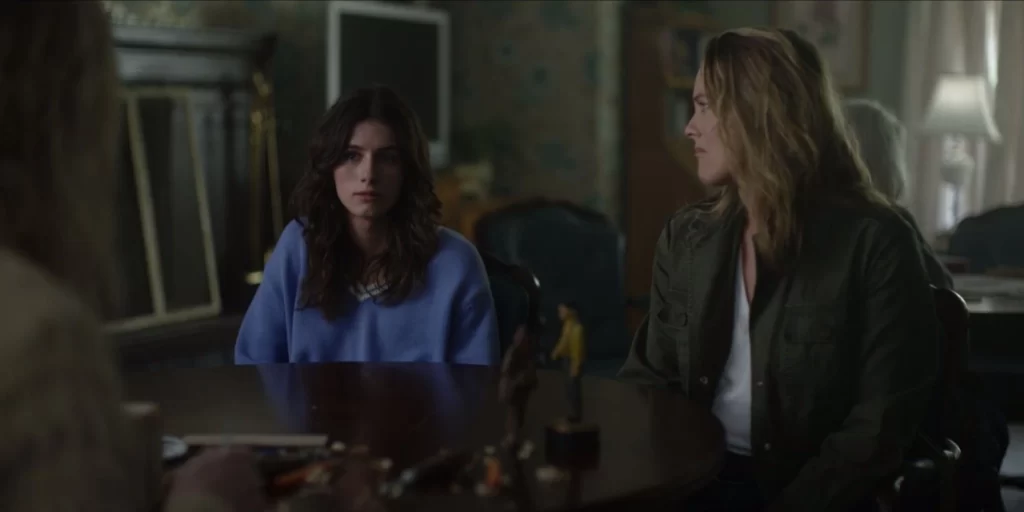 Olivia Rouyre and Alicia Silverstone in Ryan Murphy and Brad Falchuk's FX on Hulu horror-drama anthology series, American Horror Stories Season 2 Episode 8