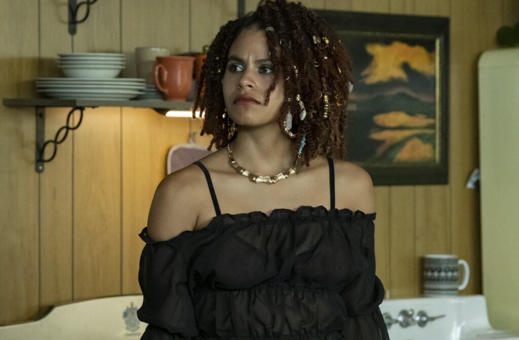 Zazie Beetz in Donald Glover's FX surreal comedy-drama series, Atlanta, Season 4 Episode 5