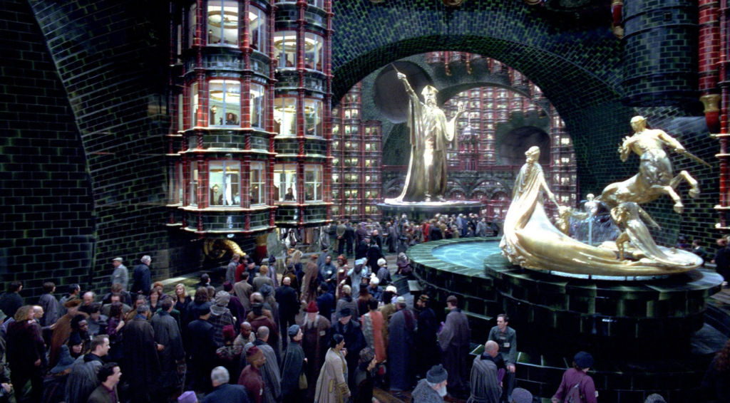The British Ministry of Magic as seen in the Harry Potter films