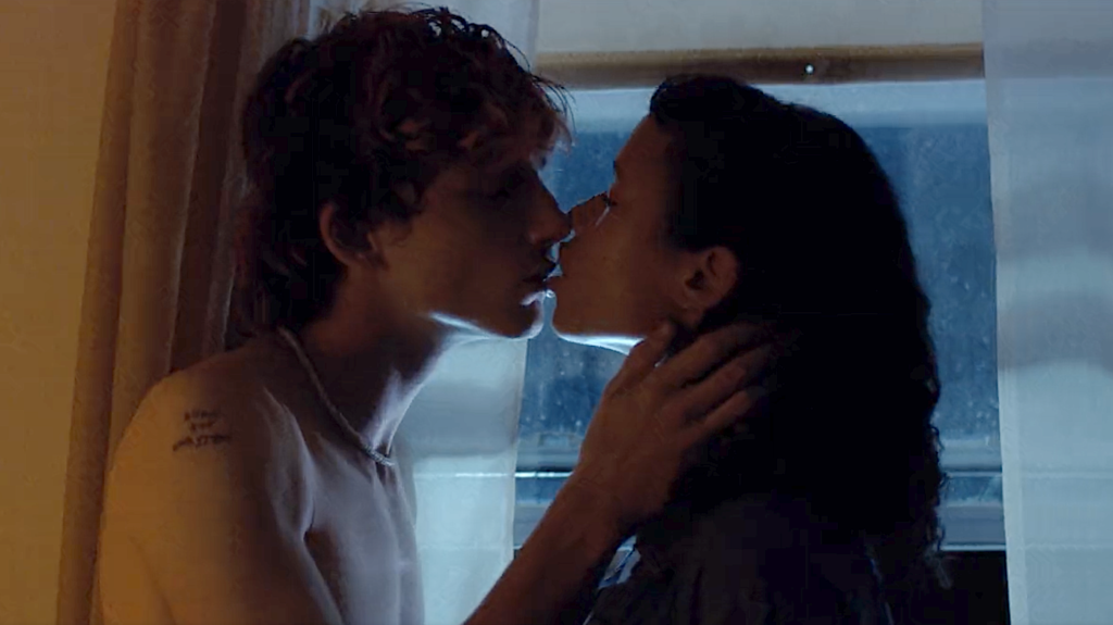 Timothée Chalamet and Taylor Russell in Luca Guadagnino's romantic horror drama film, Bones and All
