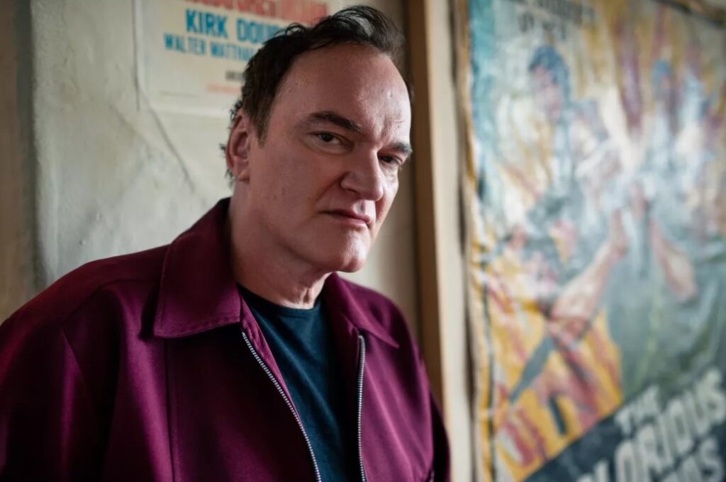 Quentin Tarantino even looks butthurt amid this comic book crusade