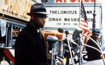 Denzel Washington as the revered civil rights leader Malcolm X