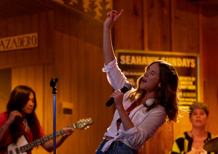 Alison Brie, Fabi Reyna, and Marian Li-Pino in Dave Franco's romantic comedy, Somebody I Used to Know