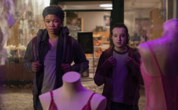 Storm Reid and Bella Ramsey in Craig Mazin and Neil Druckmann's post-apocalyptic horror science-fiction action adventure drama adaptation series, The Last of Us, Season 1 Episode 7