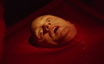 Alexander Skarsgard in Brandon Cronenberg's science-fiction horror crime mystery film, Infinity Pool