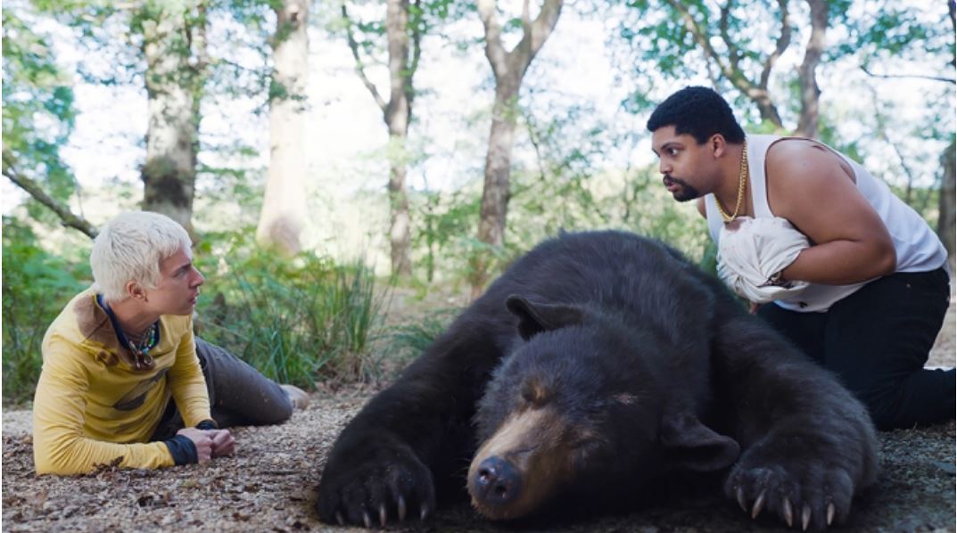 Aaron Holliday and O'Shea Jackson Jr in Elizabeth Banks's comedy horror thriller film, Cocaine Bear