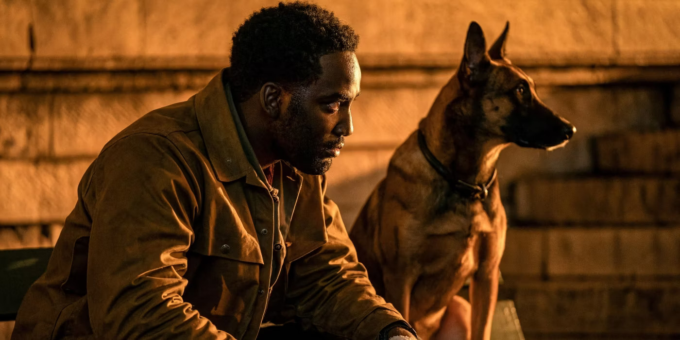 Shamier Anderson in Chad Stahelski's neo-noir action crime thriller film, John Wick Chapter 4