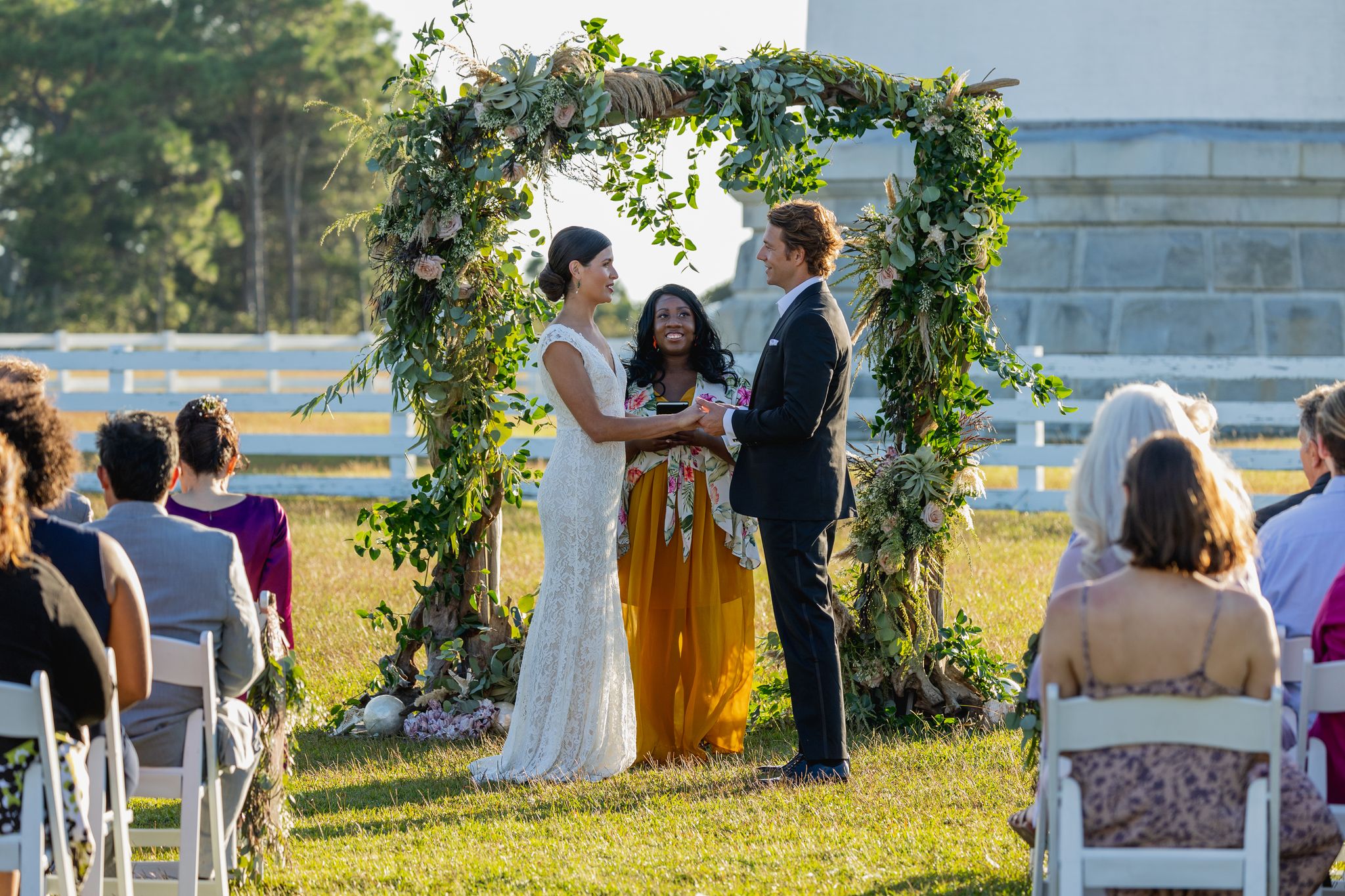 Phillipa Soo and Luke Bracey in Andy Fickman's romance comedy-drama film, One True Loves