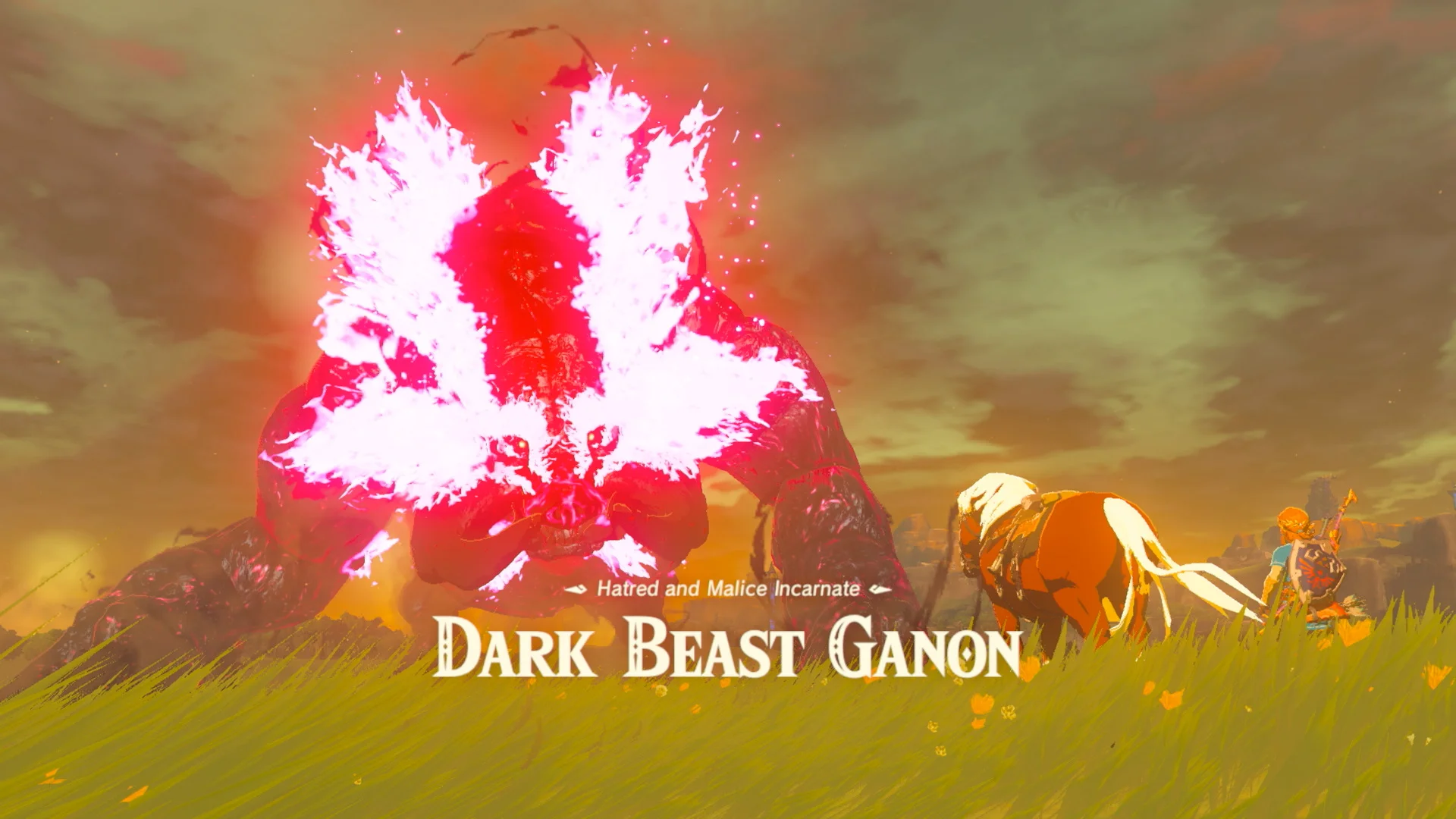 The Legend of Zelda Breath of the Wild Dark Beast Ganon